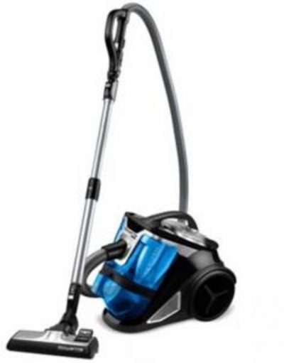 Прахосмукачка без торба Rowenta Silence Force, 750 W, Телескопична тръба, Синя, RO8341EA