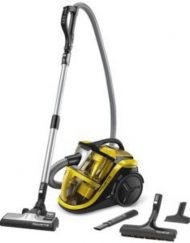 Прахосмукачка без торба Rowenta Silence Force, 750 W, Телескопична тръба, Жълта, RO8324EA