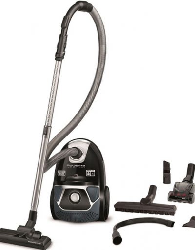 Прахосмукачка с торба Rowenta Compact Power, Телескопична тръба, 750W, RO3995EA