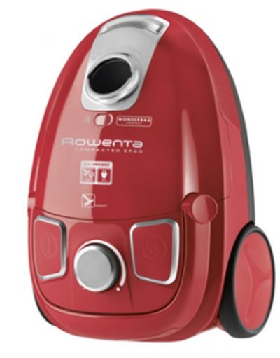 Прахосмукачка с торба Rowenta Compacteo Ergo, 750 W, Телескопична тръба, RO5253EA
