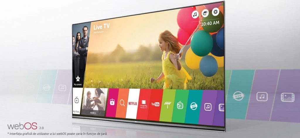 Телевизор LED Smart LG, 43UH6107, 43"(108 см), 4K Ultra HD