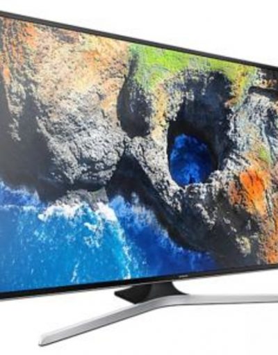 Телевизор Samsung 40 инча, 3840x2160, 1300 Hz, Черен, UE40MU6102KXXH