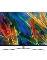 Телевизор Samsung 65Q7FAM, 65 инча, 4K QLED FLAT, SMART, Quad-Core, Wireless, Network, Сребрист, QE65Q7FAMTXXH