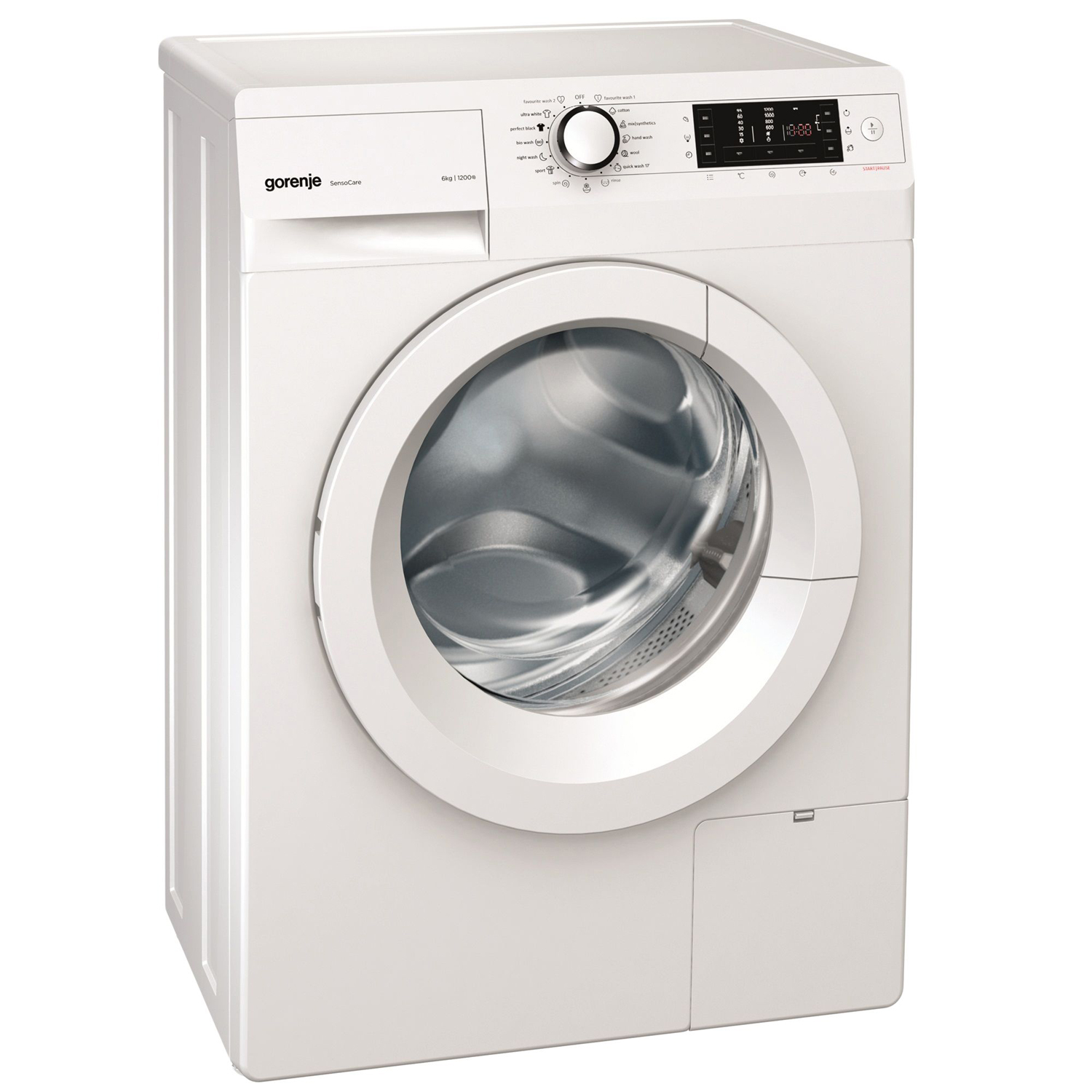 Пералня Gorenje W6523S, 6 кг, 1200 об./мин, Клас А+++, Бяла