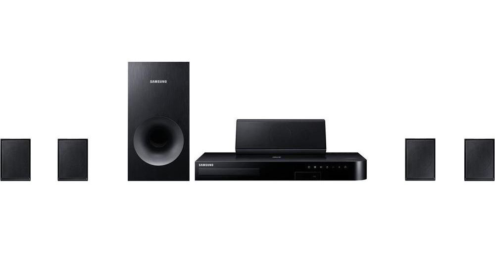 Система за домашно кино 5.1 с Blu-ray Samsung HT-J4500, Черна