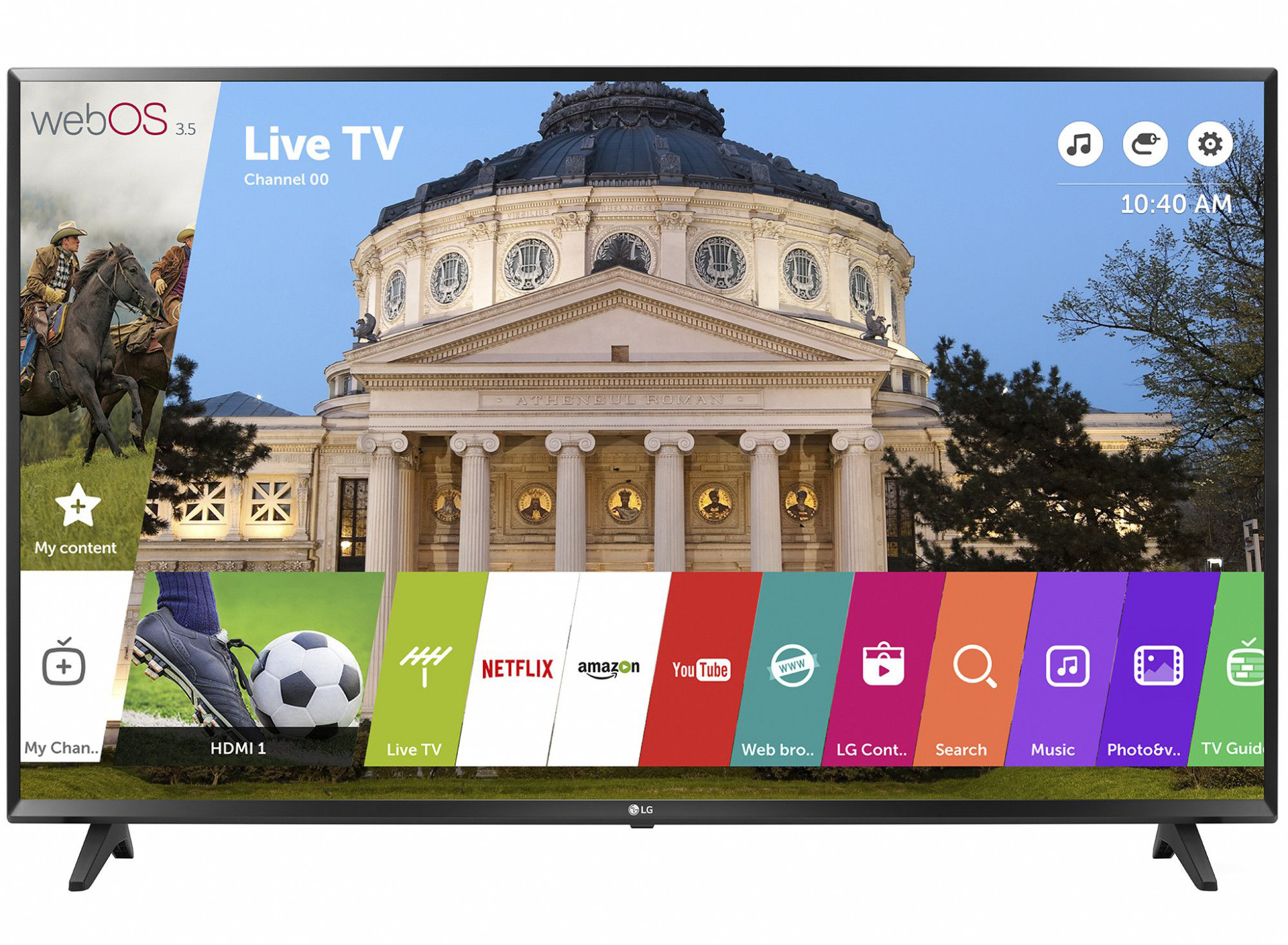 Телевизор LED Smart LG, 43`` (108 cм), 43LJ594V, Full HD