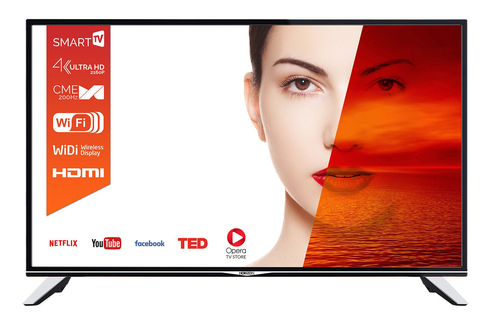 Телевизор LED Smart Horizon, 55`` (140 cм), 55HL7510U, 4K Ultra HD