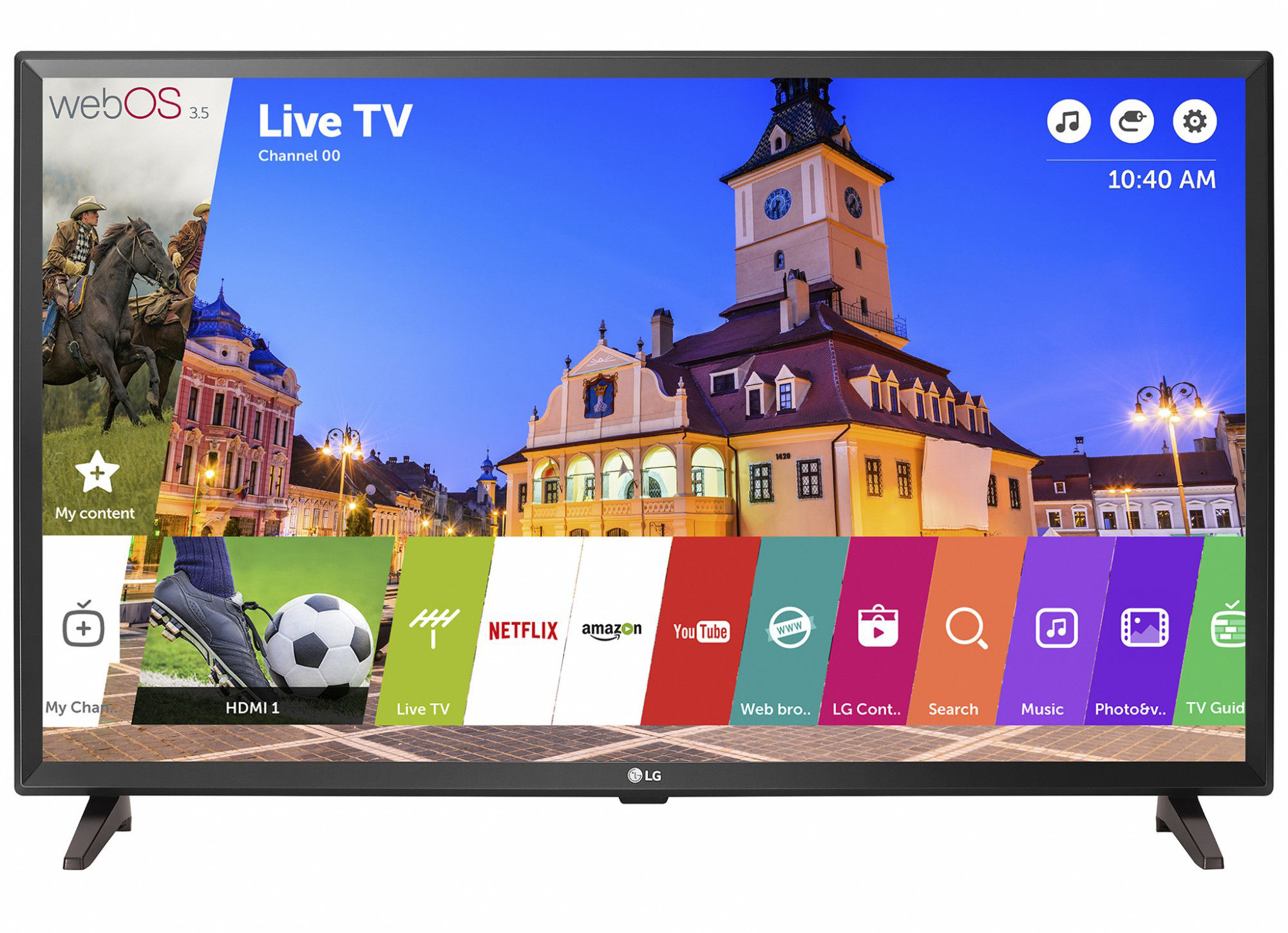 Телевизор LED Smart LG, 32`` (80 cм), 32LJ610V, Full HD