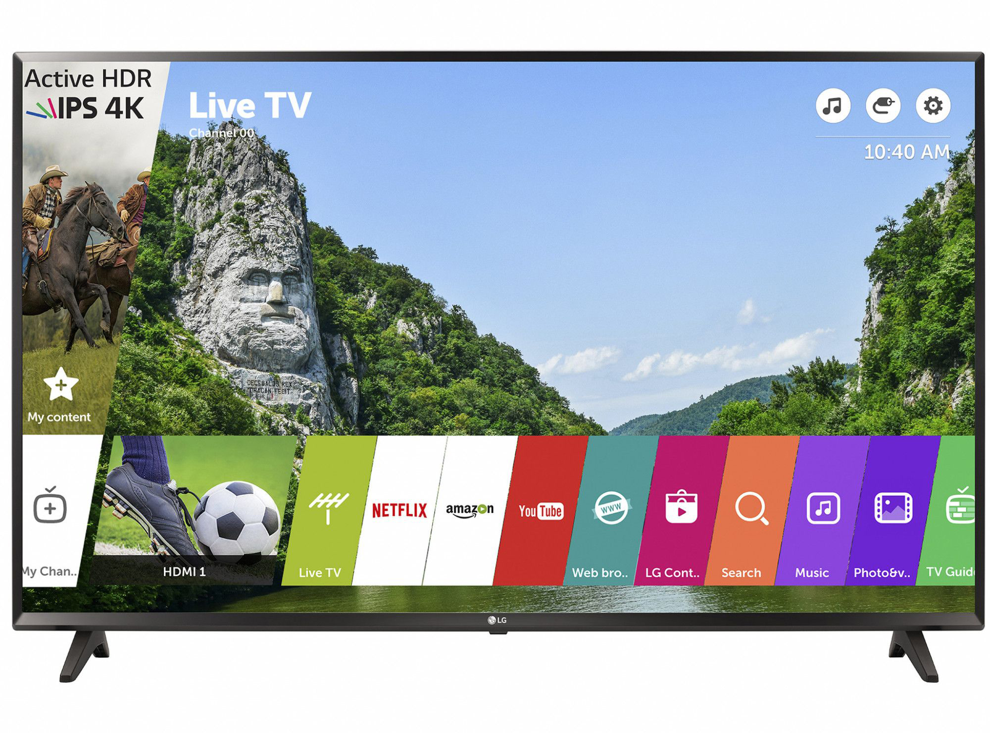 Телевизор LED Smart LG, 43`` (108 cм), 43UJ6307, 4K Ultra HD
