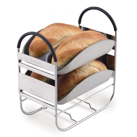 Хлебопекарна Tefal Bread of the World PF6118, 1500 гр, 19 програми, Черна