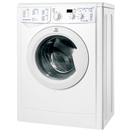 Пералня Indesit Slim IWSC 61051 CECO EU, 6 кг, 1000 об/мин, Клас A+, Бяла