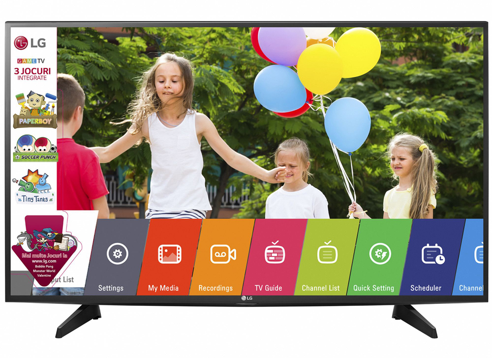 Телевизор LED Game TV LG, 43" (108 cм), 43LJ515V, Full HD