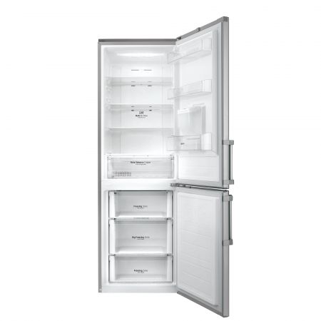 Хладилник с фризер LG GBF59PZDZB, Full No Frost, 314 л, Клас A++, H 190 см, Диспенсър за вода, Сребрист