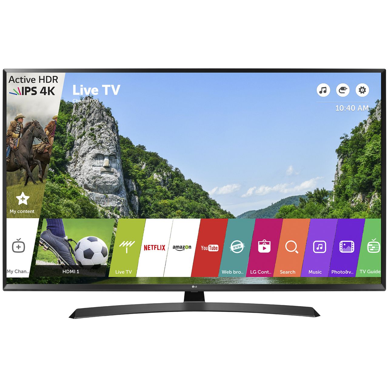 Телевизор LED Smart LG, 43`` (108 cм), 43UJ635V, 4K Ultra HD