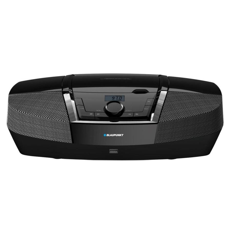 Аудио микросистема Blaupunkt Boombоx BB12BK, CD Player, Тунер FM, USB, 2X2W, Черна