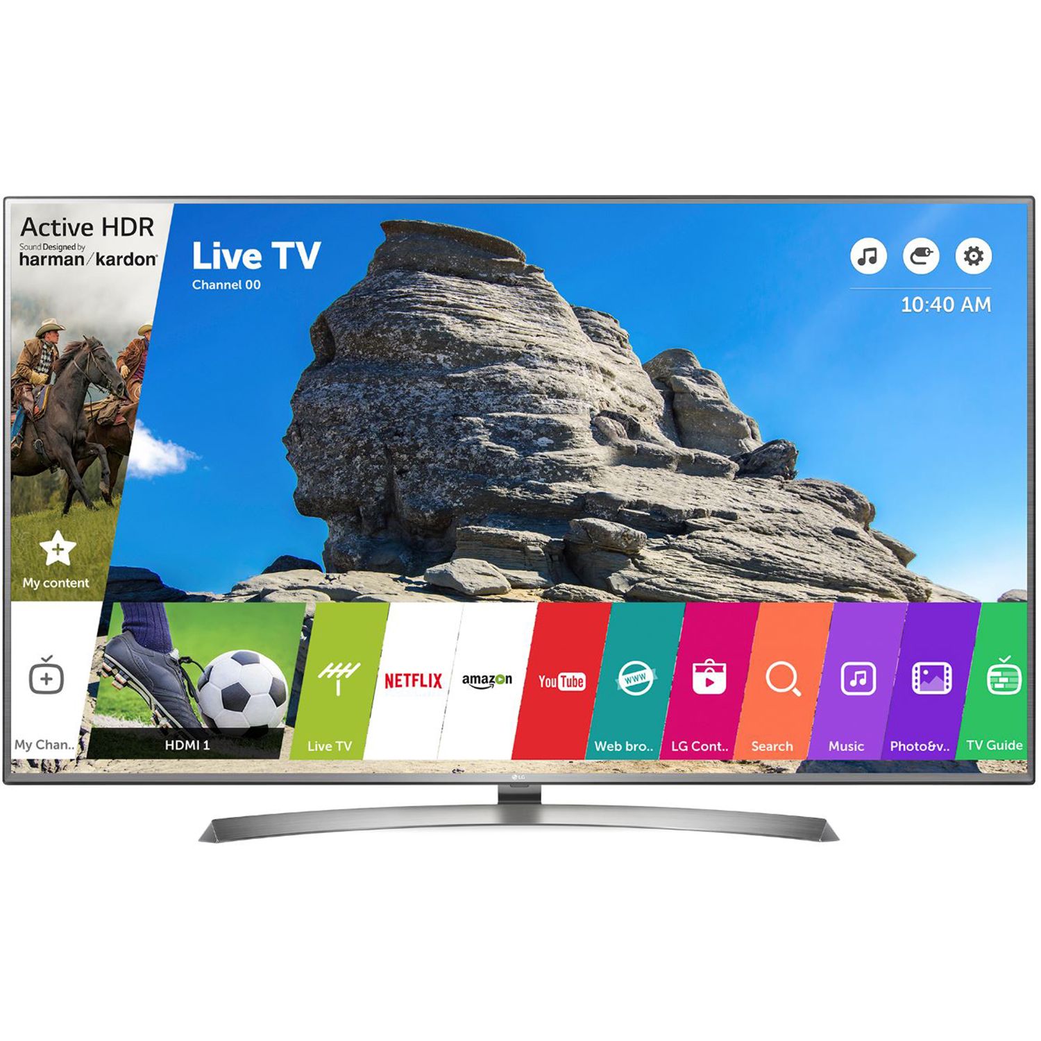 Телевизор LED Smart LG, 55`` (139 cм), 55UJ701V, 4K Ultra HD