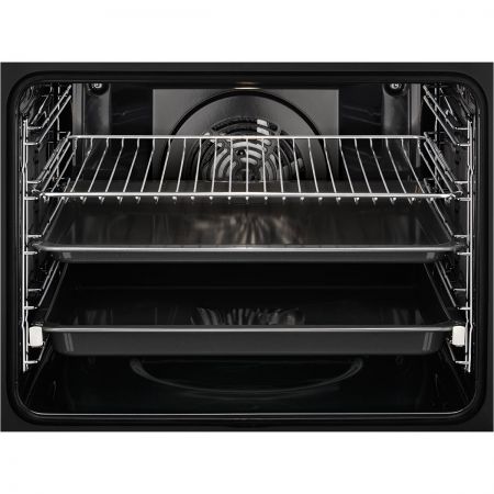 Фурна за вграждане Electrolux EOB3450AOX, Електрическа, 72 л, Таймер, Функция Grill, 8 функции, Безшумно затваряне, Телескопични водачи, Клас A, Inox