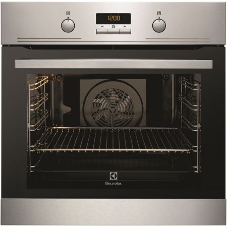 Фурна за вграждане Electrolux EOB3450AOX, Електрическа, 72 л, Таймер, Функция Grill, 8 функции, Безшумно затваряне, Телескопични водачи, Клас A, Inox