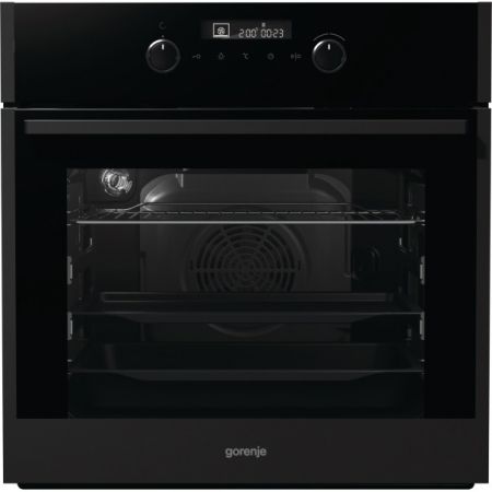 Фурна за вграждане Gorenje BO647A30BG, Електрическа, Мултифункционална, Функция грил, 67 л, Клас A, Черна