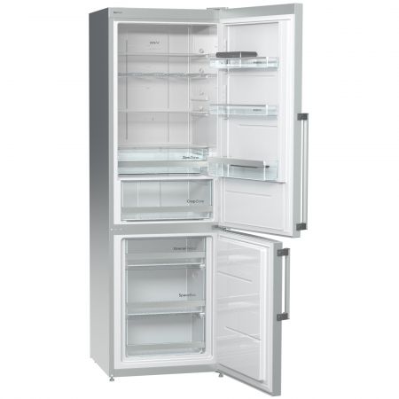 Хладилник с фризер Gorenje NRK6191TX, No Frost, 307 л, Клас A+, 185 cм, Сребрист