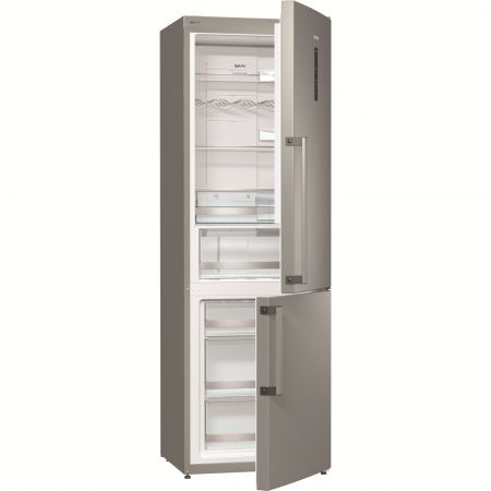 Хладилник с фризер Gorenje NRK6191TX, No Frost, 307 л, Клас A+, 185 cм, Сребрист