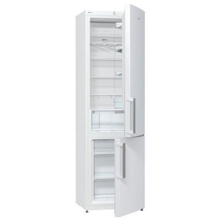 Хладилник с фризер Gorenje NRK6201CW, No Frost, 363 л, 200 cм, Бял