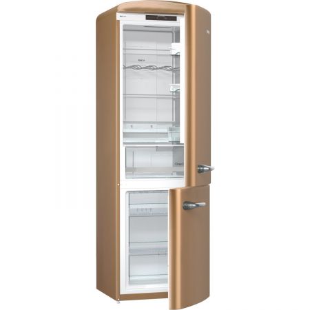 Хладилник с фризер Gorenje Old Time ONRK193CO, NoFrost Plus, 334 л, Клас A+++, 194 см, Cappuccino