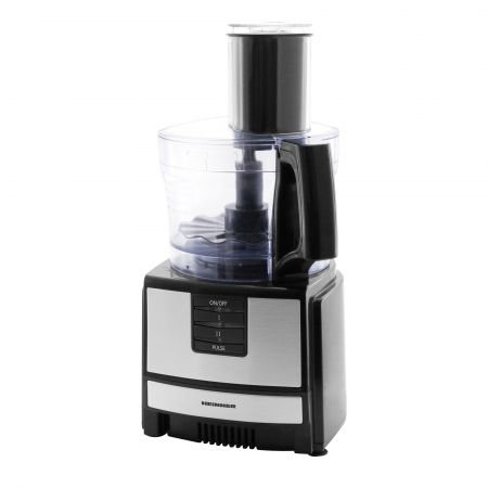 Кухненски робот Heinner HFP-550IX, 550W, 2 скорости + Рulse, Дискове от неръждаема стомана