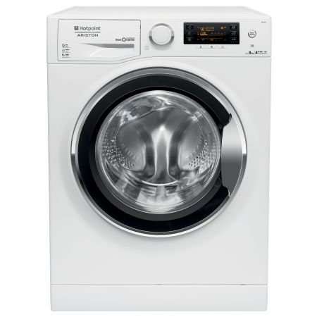 Пералня Slim Hotpoint RSPD 824 JX EU, 8 кг, 1200 об/мин, Клас A+++, 45 cм, Бяла