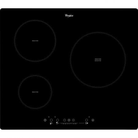 Плот за вграждане Whirlpool ACM800/NE, 3 Индукционни зони, Touch, Черно стъкло