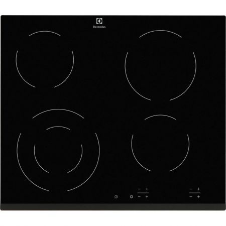 Плот за вграждане Electrolux EHF6241FOK, Електрически, 4 Нагревателни зони, Черно стъкло