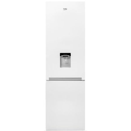 Хладилник с фризер Beko RCSA400K20DW, 377 л, Клас A+, BlueLight, Диспенсър за вода, Височина 201 см, Бял