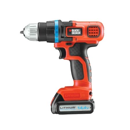 Бормашина Black&Decker EGBL15KB, 14.4V, 2 батерии 1.5Ah, Кутия за съхранение