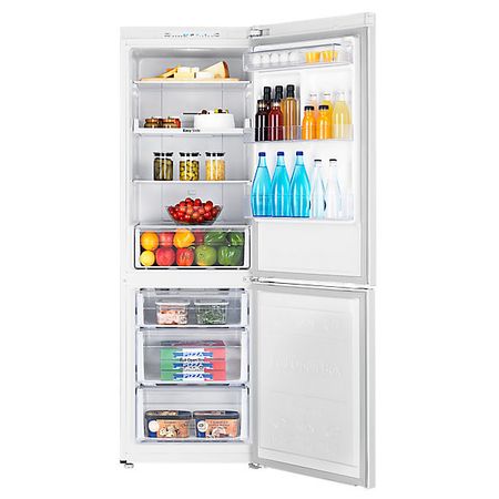 Хладилник с фризер Samsung RB31HSR2DWW, 306 л, NoFrost, Клас +, Височина 185 см, Бял Хладилник с фризер Samsung RB31HSR2DWW, 306 л, NoFrost, Клас +, Височина 185 см, Бял