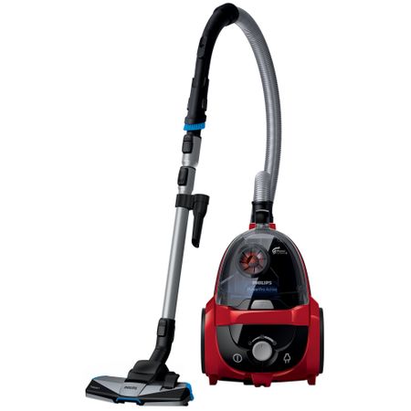 Прахосмукачка без торба Philips PowerPro Active FC9532/09, 750 W, 1.7 л, Super Clean Air, Червена