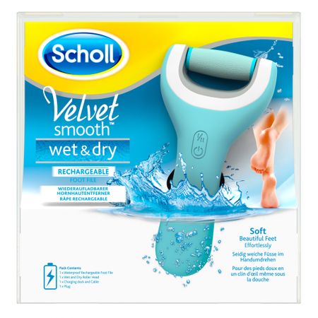 Електрическа пила Scholl Velvet Smooth Wet & Dry, Презареждаща