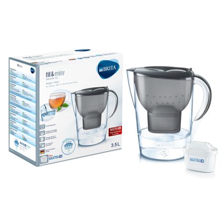 Филтрирaщa кaнa зa водa Brita Marella XL 3,5 л, Сивa