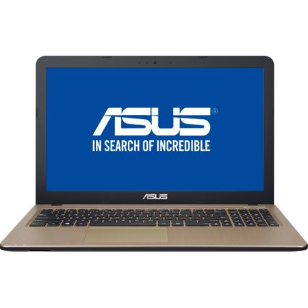 Лаптоп ASUS A540MA-GO354 with processor Intel® Celeron® N4000 pana la 2.60 GHz, 15.6", 4GB, 500GB, Intel UHD Graphics 600, Endless OS, Chocolate Black