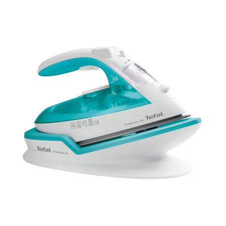 Ютия Tefal Freemove Air FV6520E0, 2400W, Резервоар за вода 0.25 л, Вградена система против варовик, Ръчно регулиране, Бяла