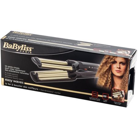 Ретро преса Babyliss Easy Waves C260E, 200 градуса, Технология Titanium