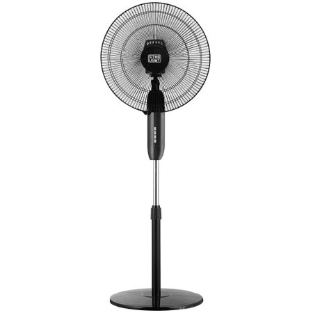 Вентилатор със стойка Star-Light FTBB-60W, 60W, Диаметър 40 см, Дистанционно, Таймер, Черен