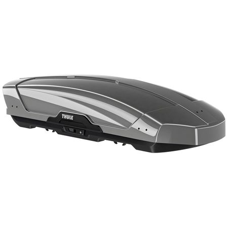 Автобокс Thule Motion XT L, Двустранно отваряне, Сив лак, 450 л, 195 x 89 x 44 cм