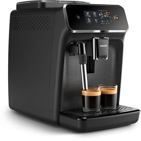 Кафеавтомат Philips EP2220/10, 15 bar, 1500 W, Система за разпенване на мляко, Керамични мелачки, Филтър AquaClean, сензорен екран