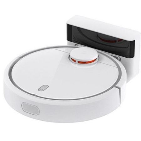 Робот прахосмукачка Xiaomi Mi Robot Vacuum, 50 W, 5200 mAh, 14.4 V, App, Smart Vision Mapping, Бяла