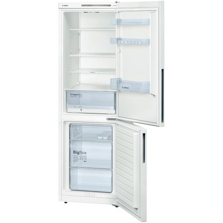 Хладилник с фризер Bosch KGV36UW30, Low Frost, 309 л, Клас A++, VarioZone, H 186 см, Бял