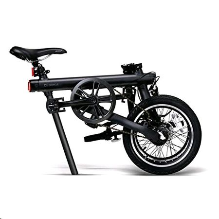 Електрически велосипед Xiaomi Mi QiCYCLE, Автономия 45 km, Скорост 20 км/ч, Мотор 250W, Гуми 16", Време за зареждане 3 ч, Алуминий, Черен