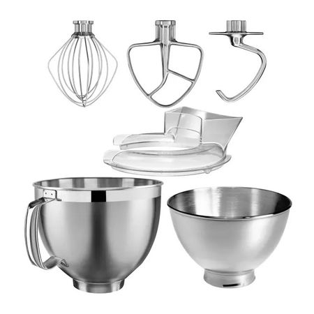 Планетарен миксер Artisan Elegance KitchenAid 5KSM185PSECA, 300 W, Купа 4.8 л, Бордо