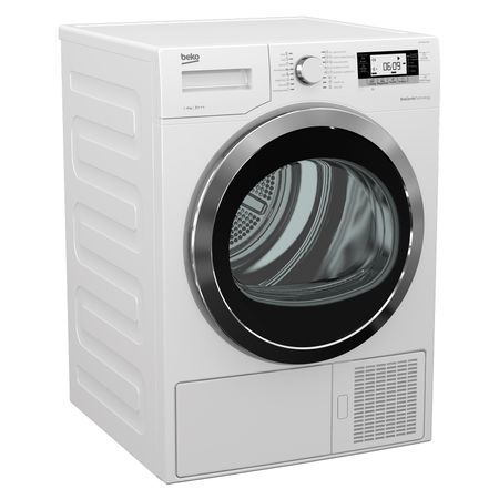 Сушилня Beko DPY8506GXB1, Термопомпа, 8 кг, 16 програми, OptiSense, Smart Dry, Baby Protect, Клас A+++, Бяла