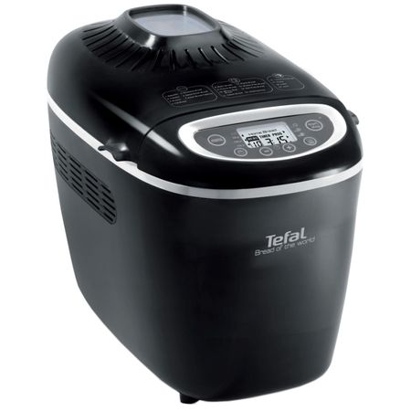 Хлебопекарна Tefal Bread of the World PF6118, 1600 W, 1500 гр, 19 програми, Черна