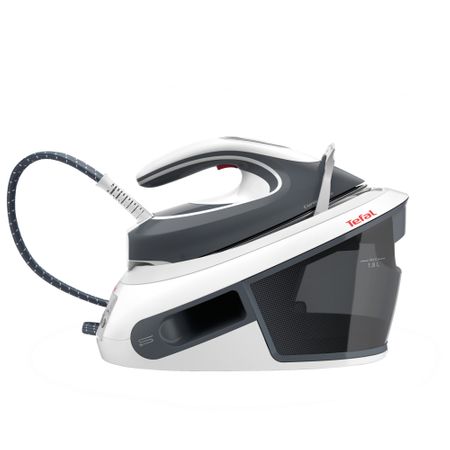 Станция за гладене Tefal Express AirGlide SV8020E1, 2800 W, 6.6 бара, 450 гр/мин, 1.8 л, Сив/Бял